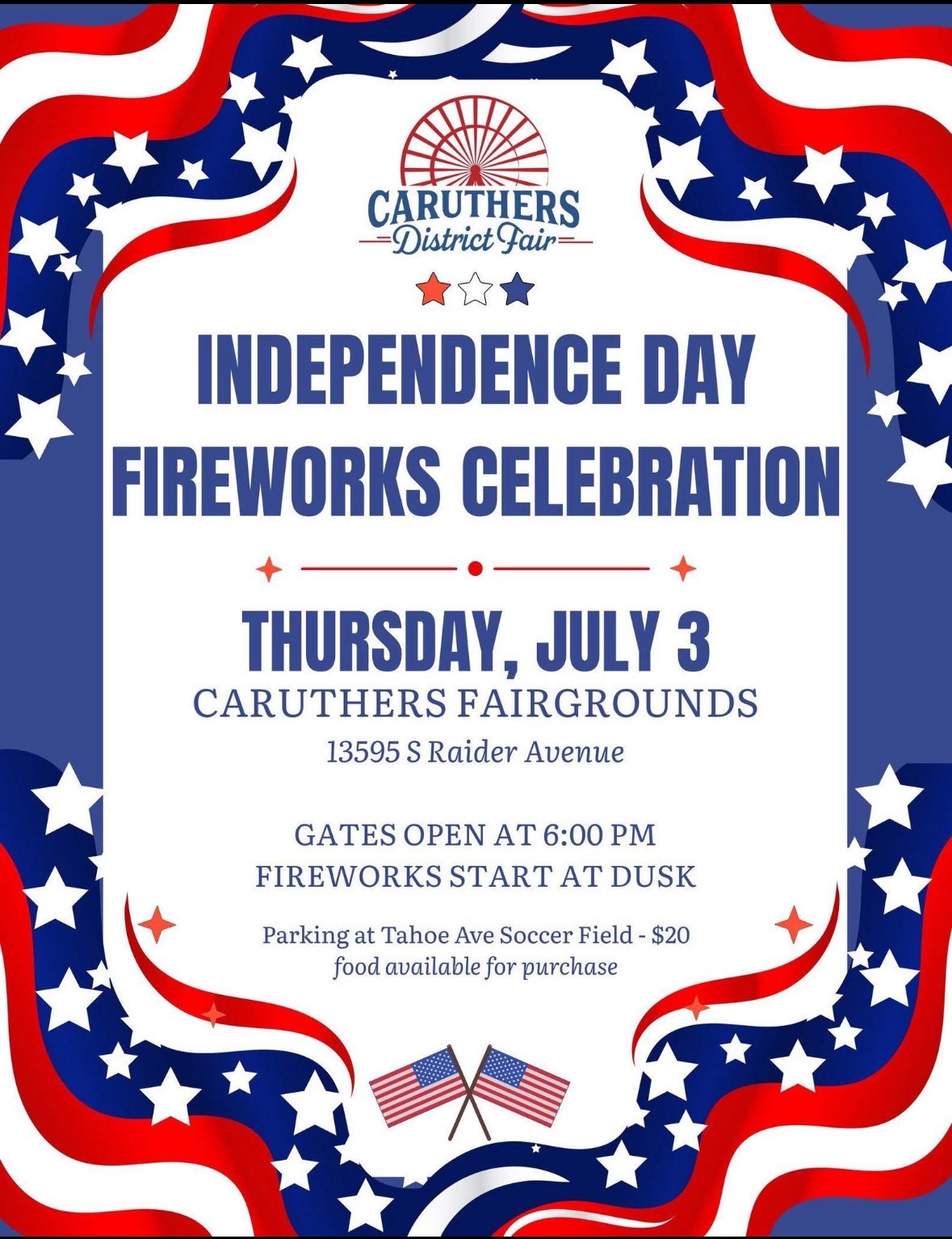 Caruthers Fireworks