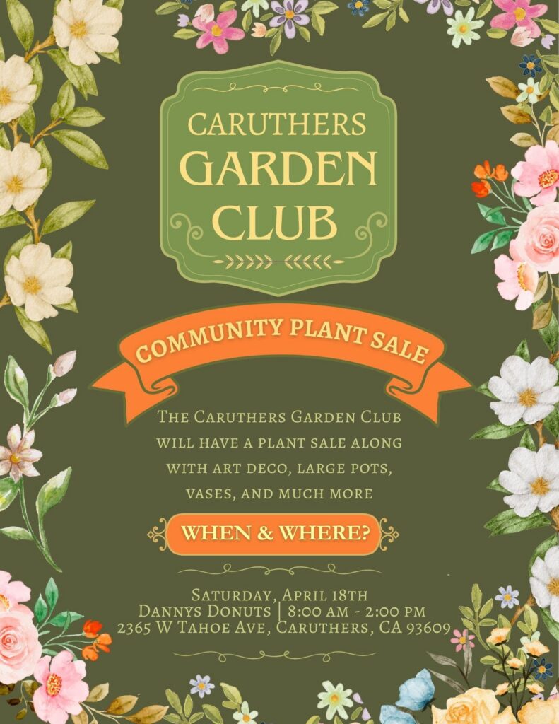 Garden Club Community Plant Sale